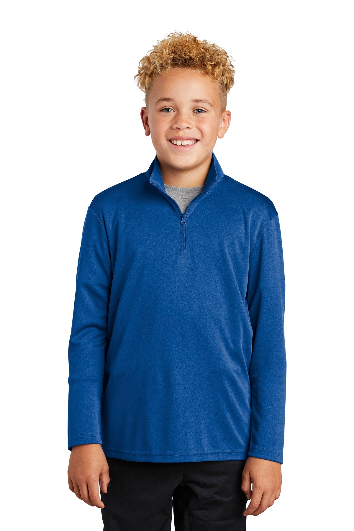 Sport-Tek- Sport-Tek ® Youth PosiCharge ® Competitor ™ 1/4-Zip Pullover. YST357-Medtech- 6