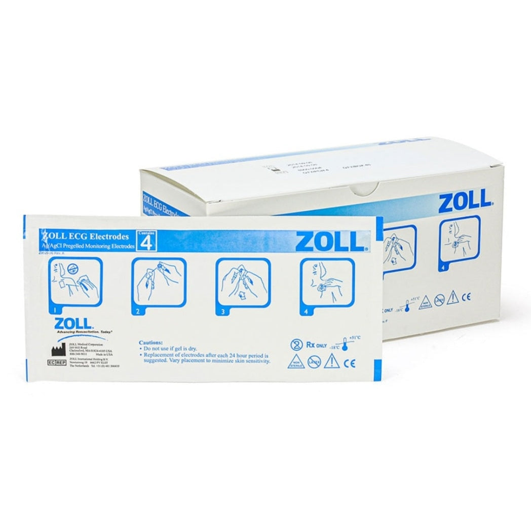 ZOLL-ZOLL® Monitoring ECG Electrodes, 4-Lead PK/4-MedTech-1