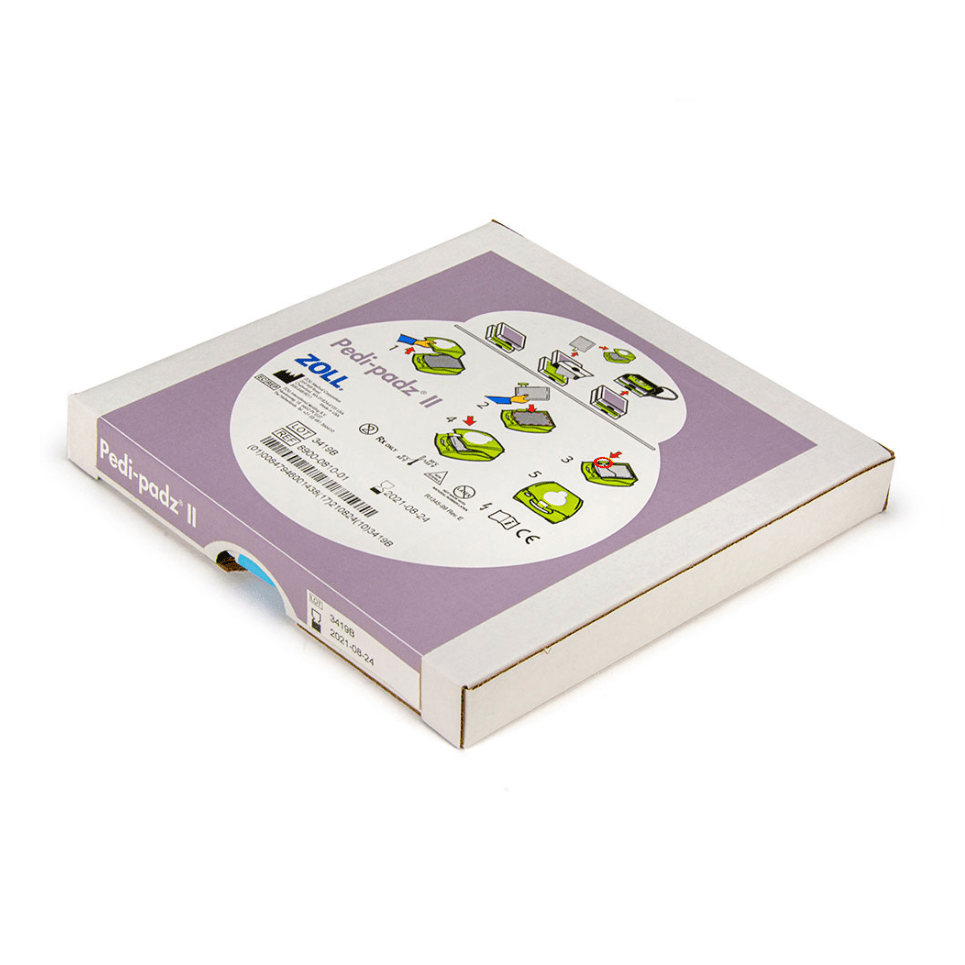 ZOLL-ZOLL® Pedi-Padz® II Pediatric Electrode Pads 1 Pair-MedTech-4