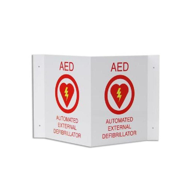 ZOLL-ZOLL Projection AED Wall Sign, New-MedTech-1