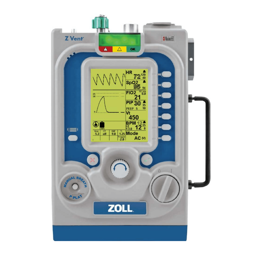 ZOLL-ZOLL Z Vent® Transport Ventilator, Recertified-MedTech-1