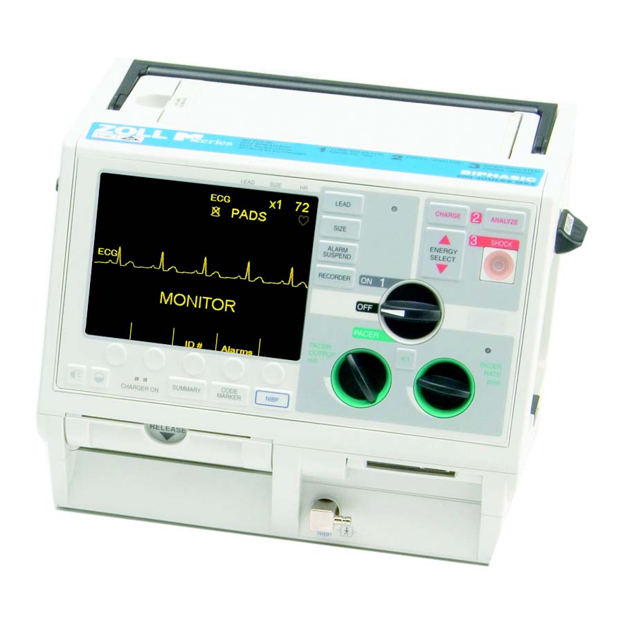 ZOLL-Zoll M Series 12 Lead Bi Phasic, Refurbished-MedTech-3