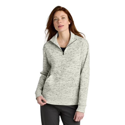 tentree-tentree® Women's Space Dye Fleece 1/4-Zip TTCW6108-MedTech-1