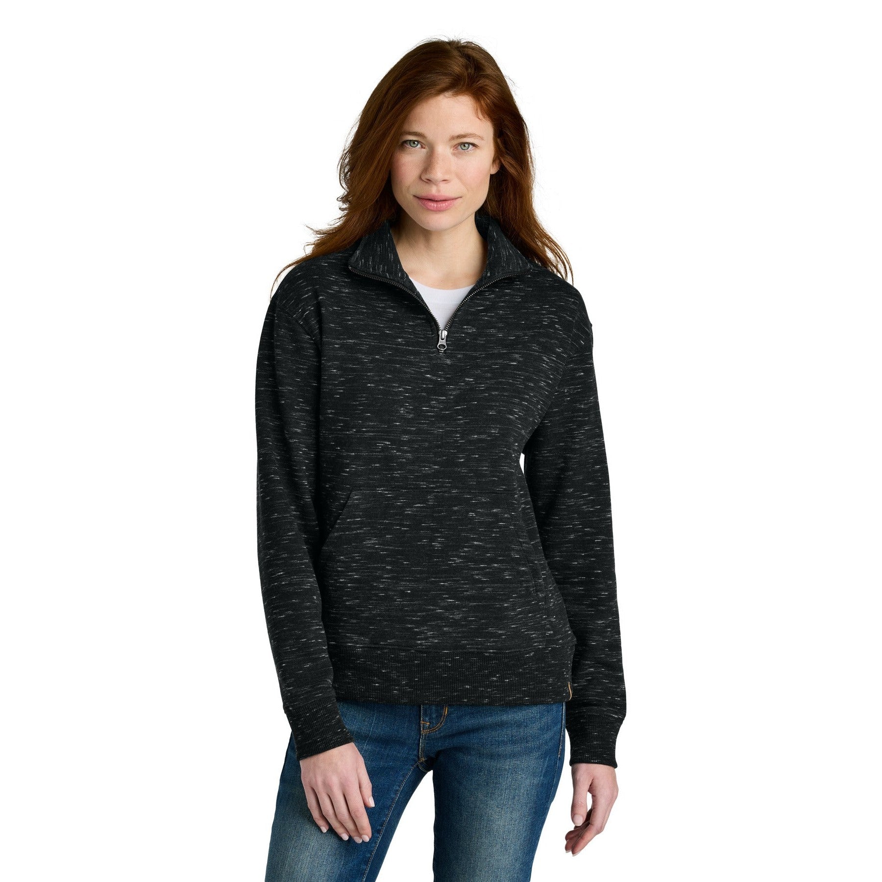 tentree-tentree® Women's Space Dye Fleece 1/4-Zip TTCW6108-MedTech-3