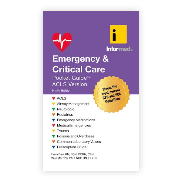 Jones & Barlett-Emergency & Critical Care Field Guide, ACLS 9e-MedTech-1