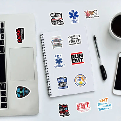 MedTech- 100 EMT Stickers-Medtech- 5