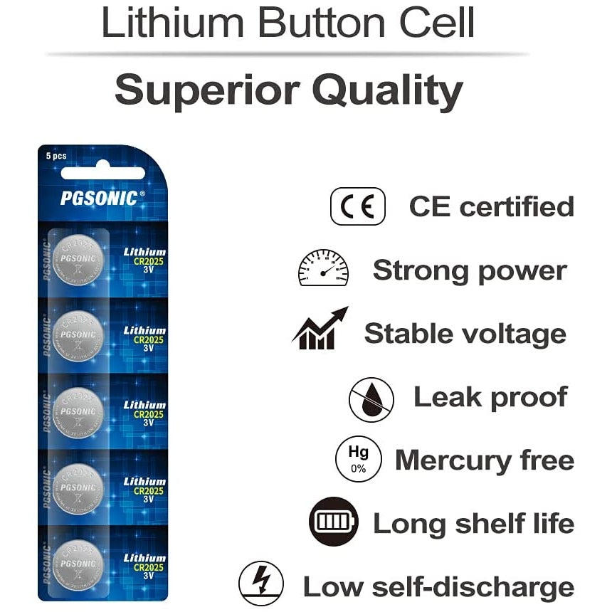 Batteries Plus-3v Coin Cell Battery Pack of 10-MedTech-2