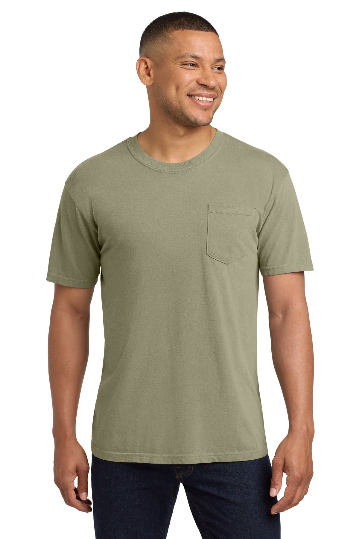 COMFORT COLORS  Heavyweight Ring Spun Pocket Tee. 6030