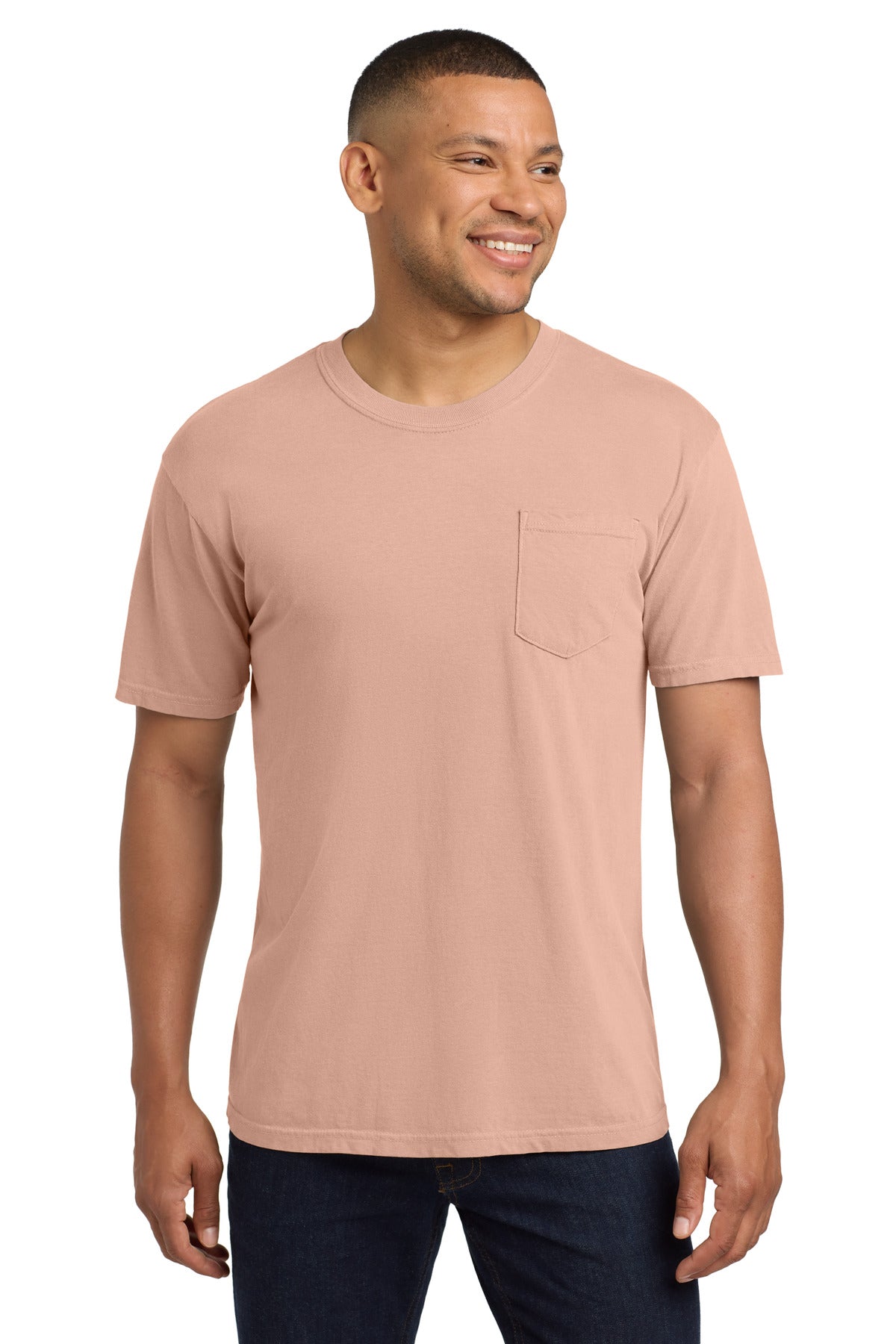 COMFORT COLORS  Heavyweight Ring Spun Pocket Tee. 6030