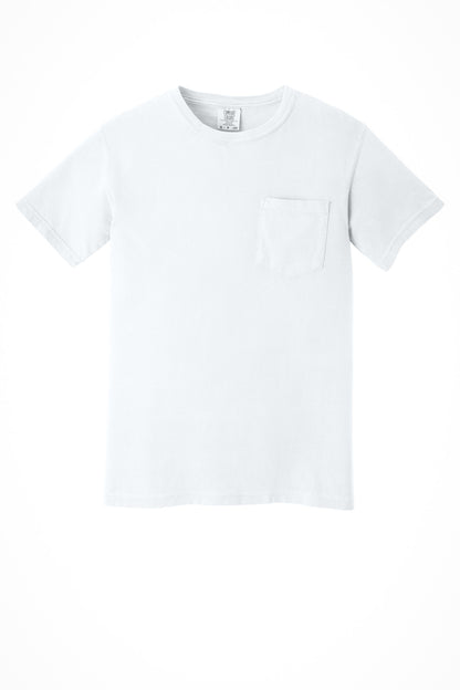 COMFORT COLORS  Heavyweight Ring Spun Pocket Tee. 6030