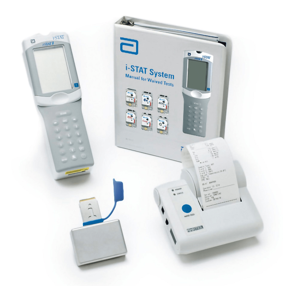 Abbott Laboratories-Abbott i-STAT 1 Handheld Blood Gas Analyzer Kit, Recertified-MedTech-1