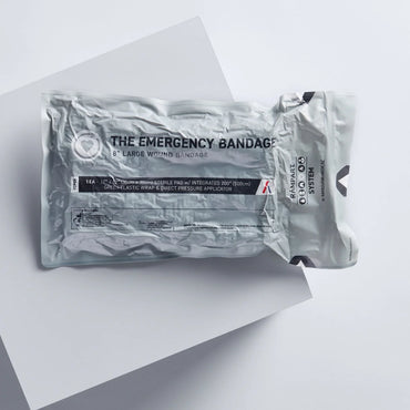Safeguard Medical- Abdominal Bandage w/ 12"x12" pad - Green 8" case of 50-Medtech- 2