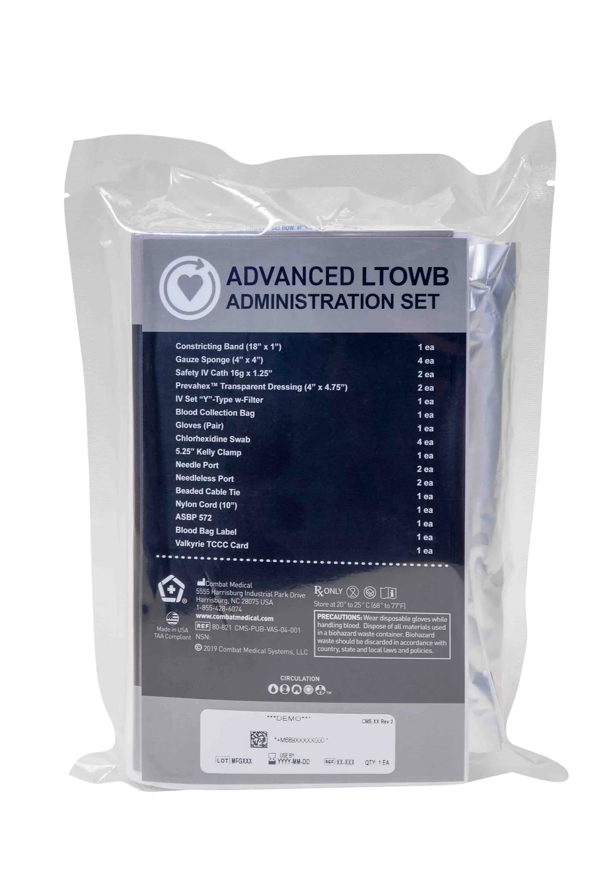 Safeguard Medical- Advanced LTOWB Administration Set-Medtech- 1