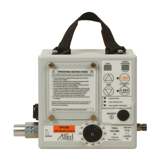 Allied Healthcare Products-Allied Healthcare Products EPV200 Ventilator™ with Assist Control-MedTech-1
