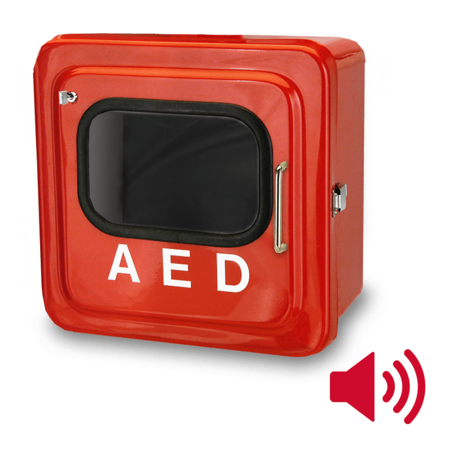 Allied Healthcare Products-Allied Outdoor AED Cabinet, Red-MedTech-3