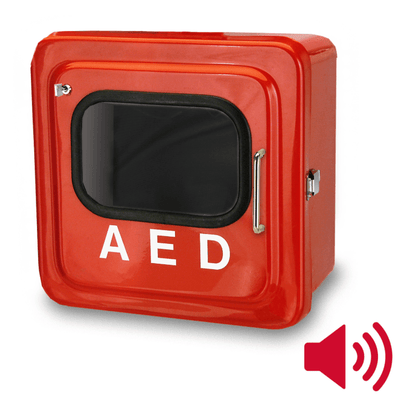 Allied Healthcare Products-Allied Outdoor AED Cabinet, Red-MedTech-3