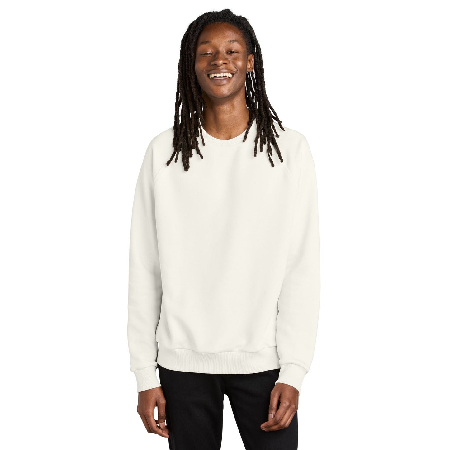AllMade-Allmade® Unisex Organic CVC Fleece Crewneck Sweatshirt AL5004-MedTech-7