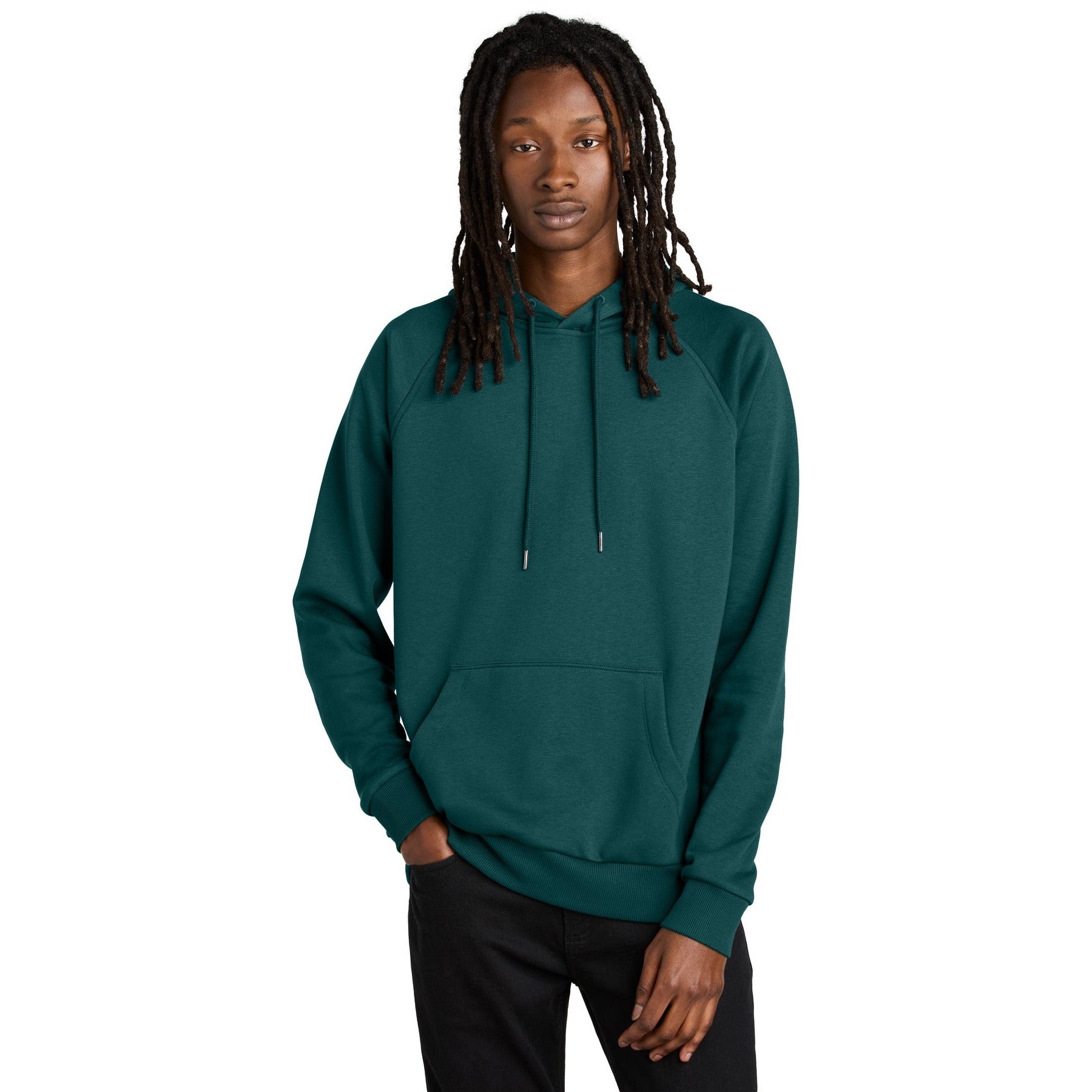 AllMade-Allmade® Unisex Organic CVC Fleece Pullover Hoodie AL5000-MedTech-5