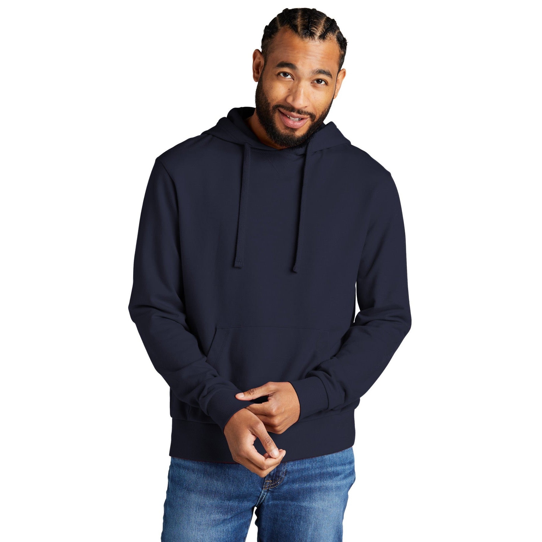AllMade-Allmade® Unisex Organic French Terry Pullover Hoodie AL4000-MedTech-3
