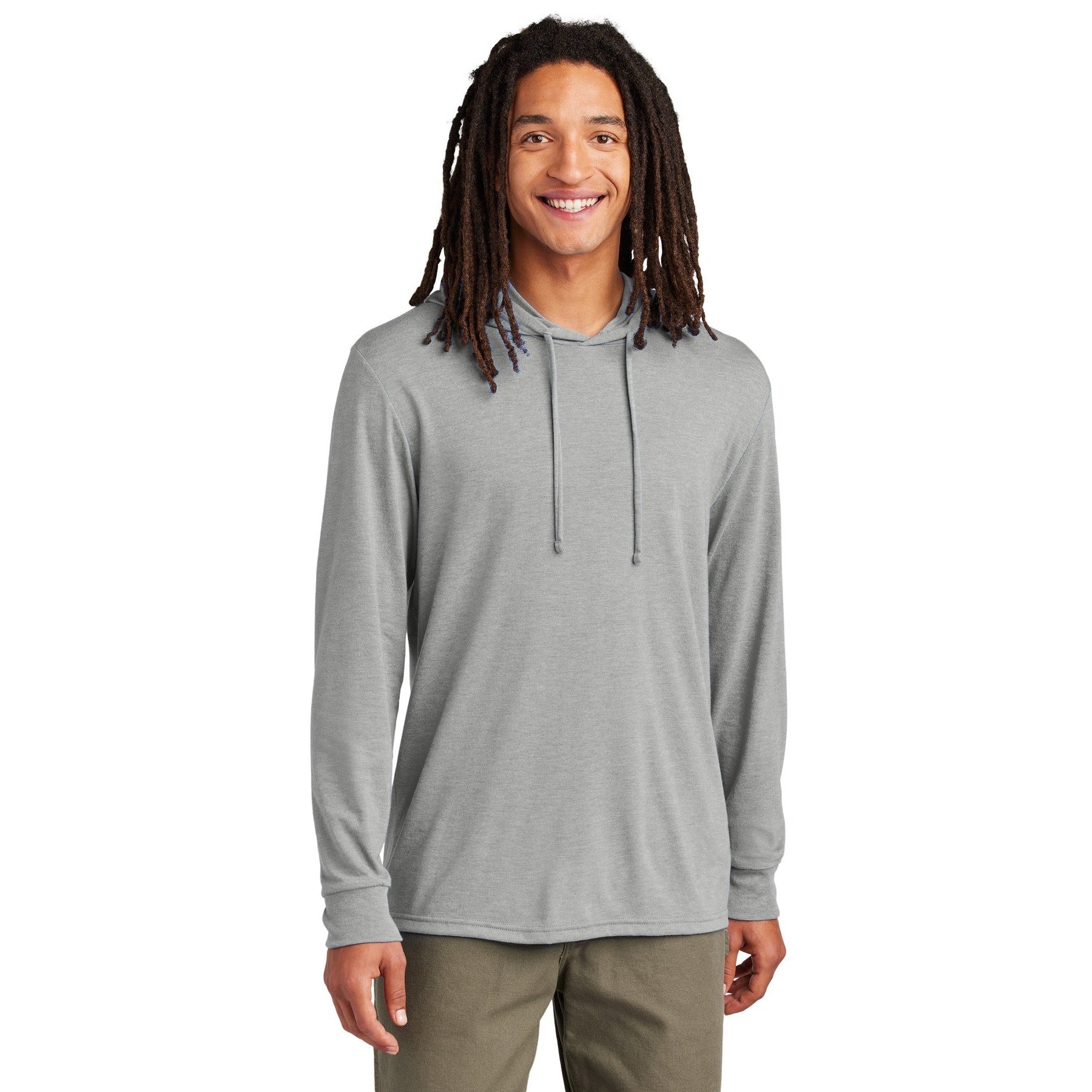 AllMade-Allmade® Unisex Tri-Blend Hoodie Tee AL6003-MedTech-1
