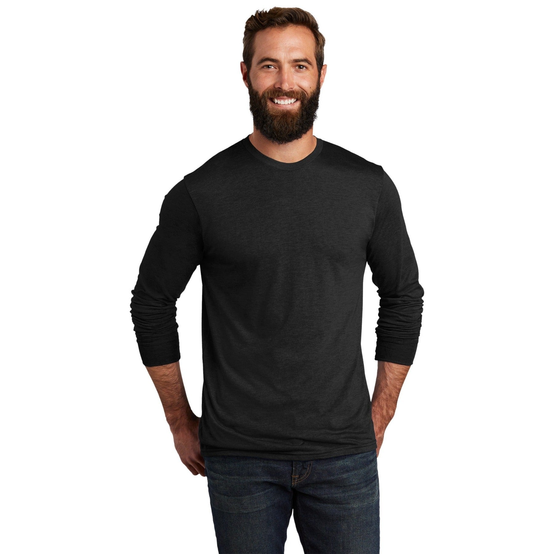 AllMade-Allmade ® Unisex Tri-Blend Long Sleeve Tee AL6004-MedTech-12