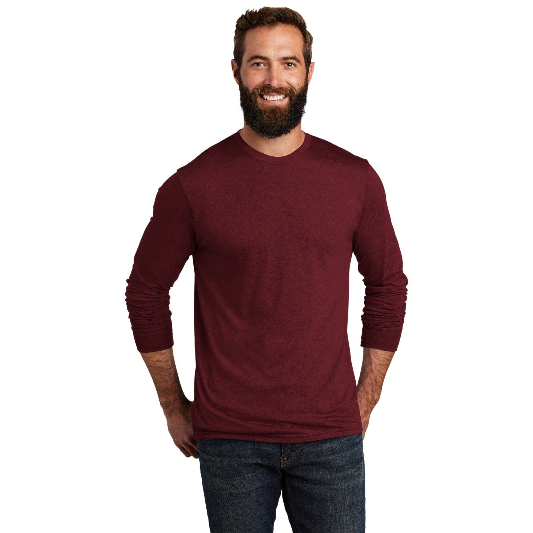 AllMade-Allmade ® Unisex Tri-Blend Long Sleeve Tee AL6004-MedTech-13