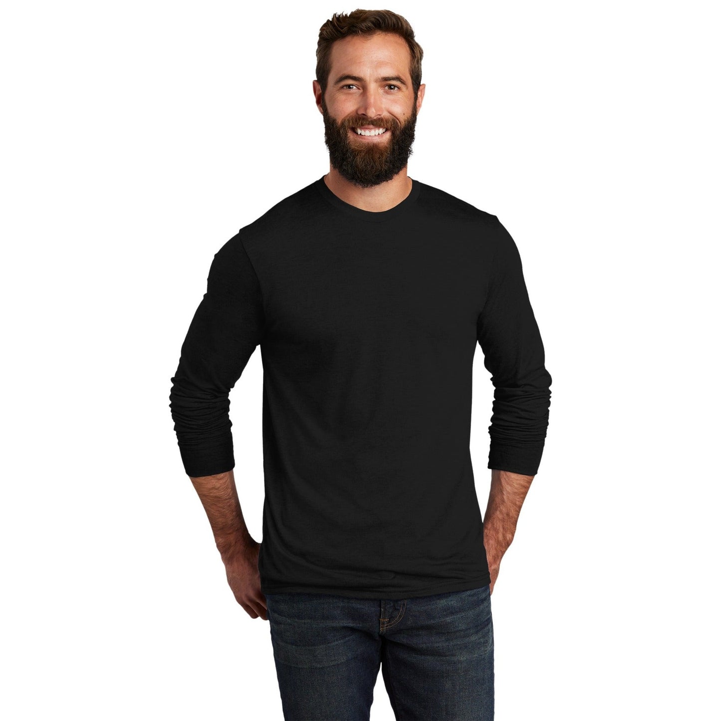 AllMade-Allmade ® Unisex Tri-Blend Long Sleeve Tee AL6004-MedTech-4