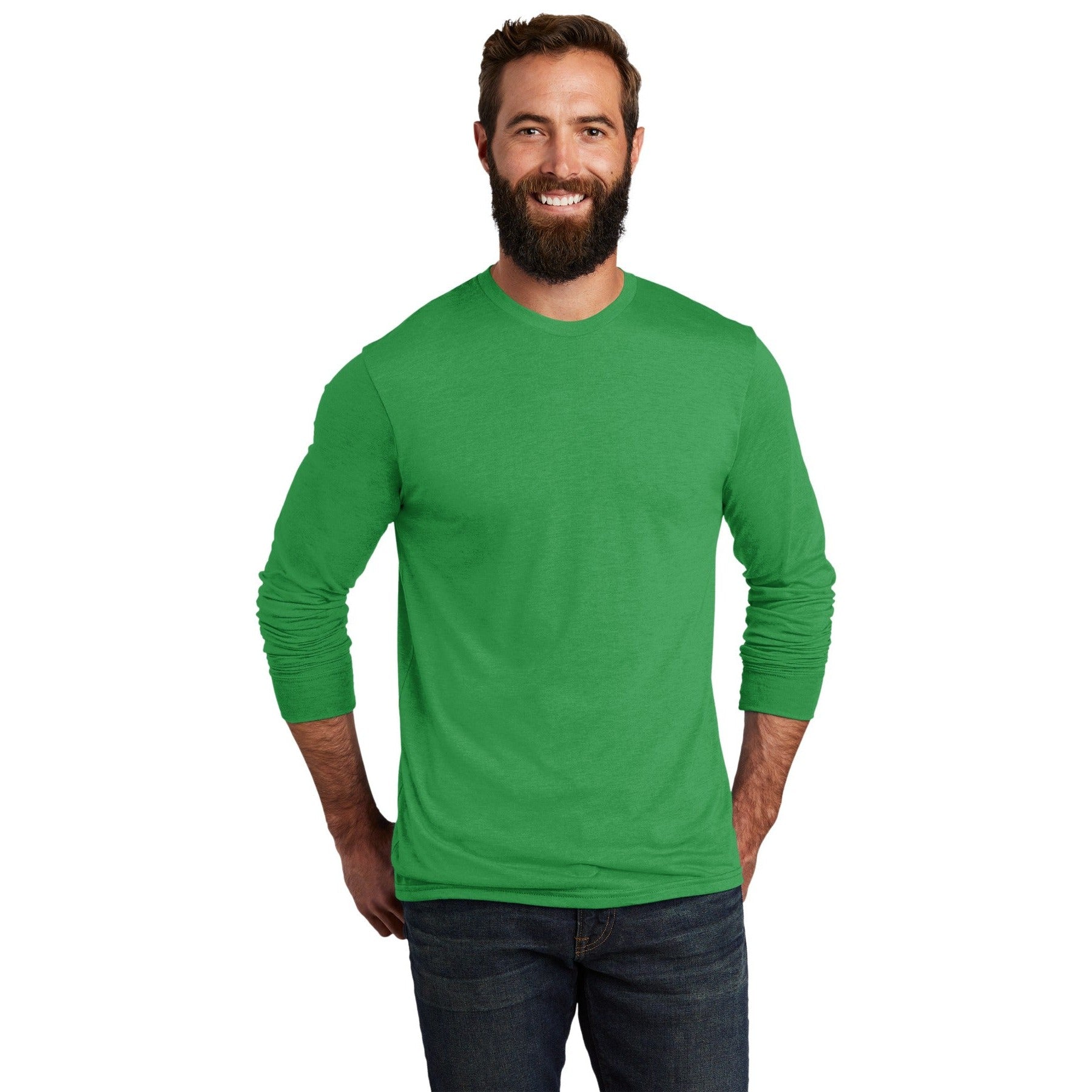 AllMade-Allmade ® Unisex Tri-Blend Long Sleeve Tee AL6004-MedTech-5