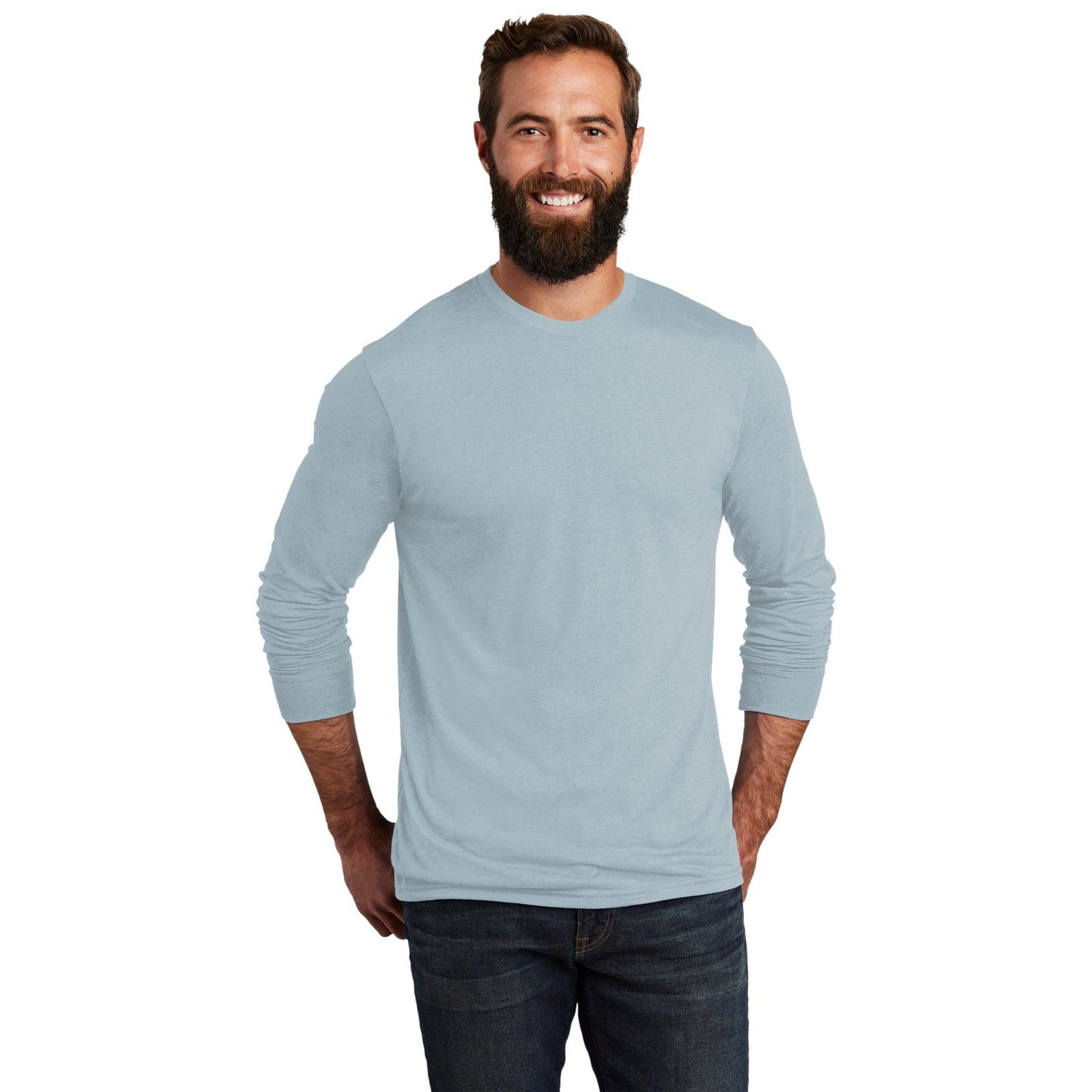 AllMade-Allmade ® Unisex Tri-Blend Long Sleeve Tee AL6004-MedTech-7