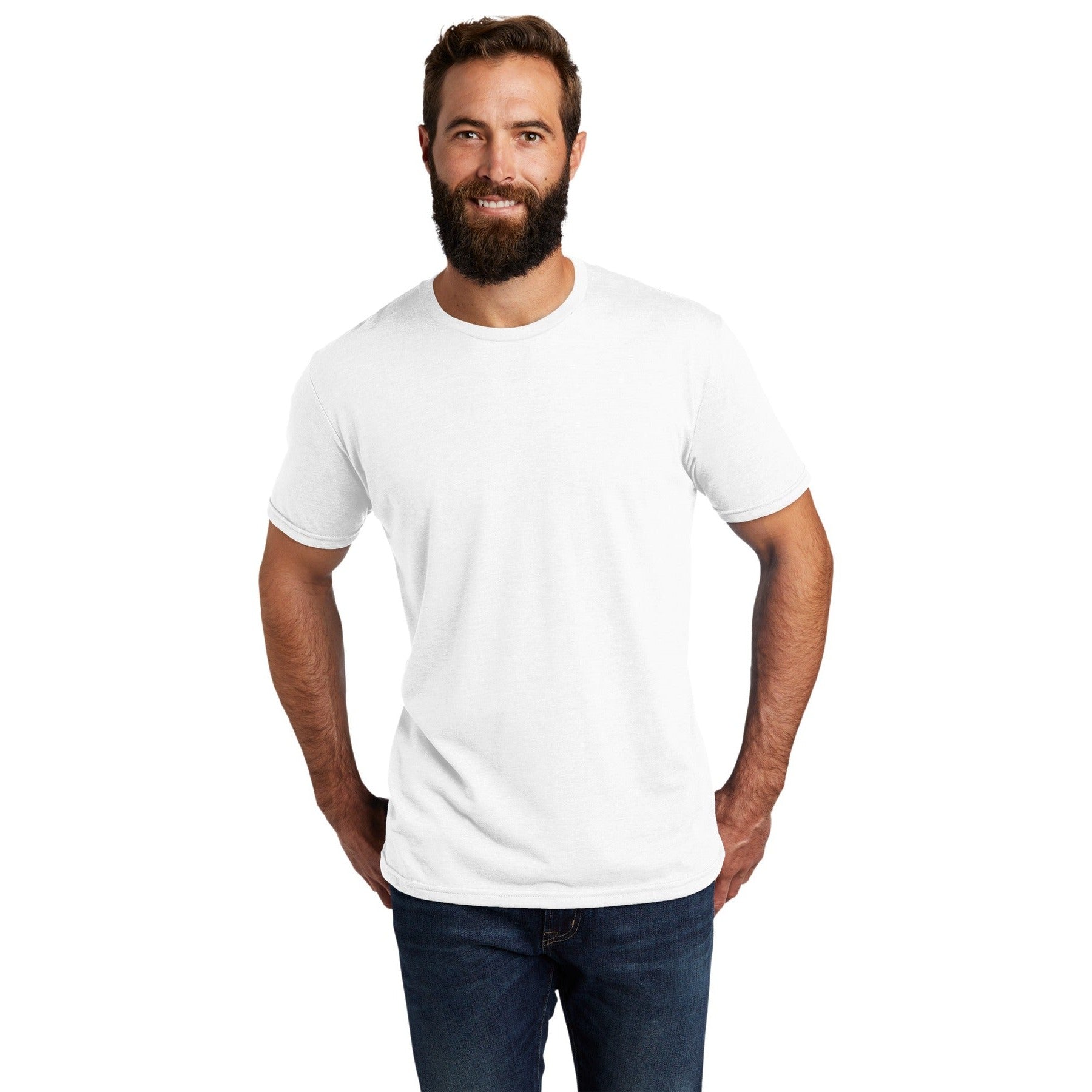 AllMade-Allmade ® Unisex Tri-Blend Tee AL2004-MedTech-3