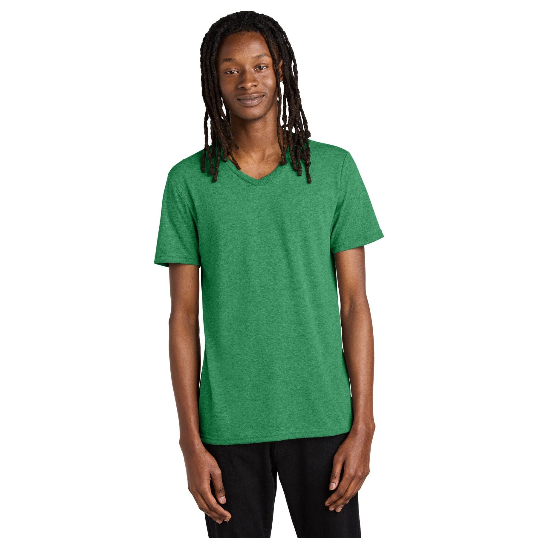 AllMade-Allmade ® Unisex Tri-Blend V-Neck Tee AL2014-MedTech-4