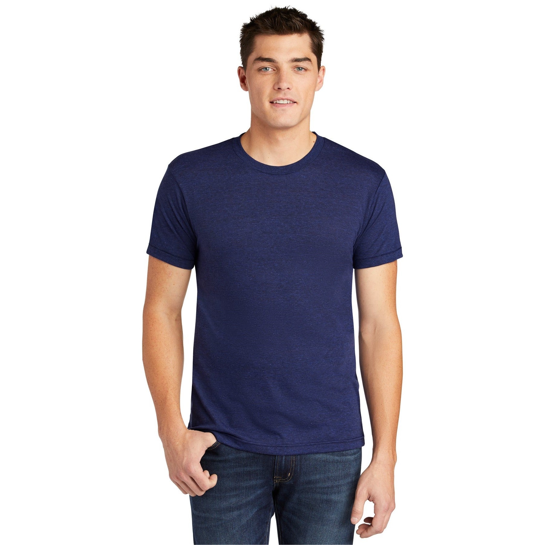 American Apparel-American Apparel ® Tri-Blend Short Sleeve Track T-Shirt TR401-MedTech-4