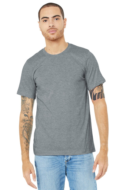 Bella + Canvas- BELLA+CANVAS ® Unisex Heather CVC Short Sleeve Tee. BC3001CVC 1/2-Medtech- 1