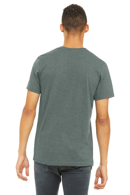 BELLA+CANVAS  Unisex Heather CVC Short Sleeve Tee. BC3001CVC