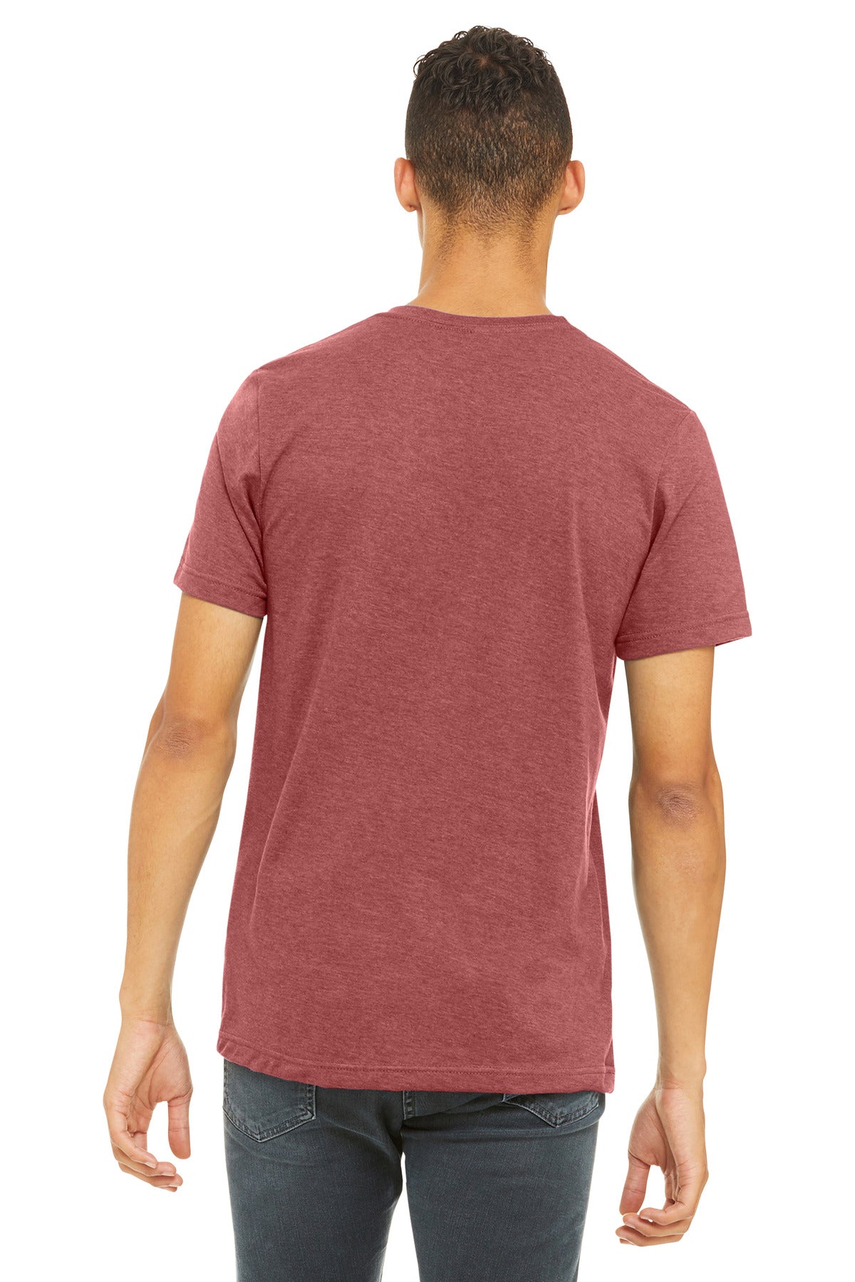 BELLA+CANVAS  Unisex Heather CVC Short Sleeve Tee. BC3001CVC