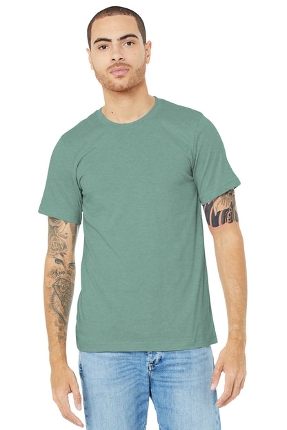 Bella + Canvas- BELLA+CANVAS ® Unisex Heather CVC Short Sleeve Tee. BC3001CVC 1/2-Medtech- 18