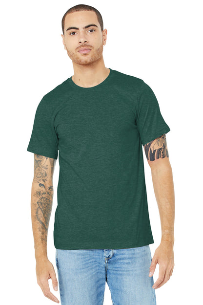 Bella + Canvas- BELLA+CANVAS ® Unisex Heather CVC Short Sleeve Tee. BC3001CVC 1/2-Medtech- 19