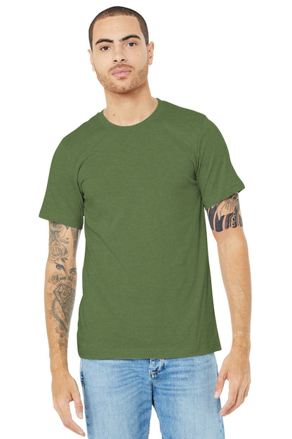 Bella + Canvas- BELLA+CANVAS ® Unisex Heather CVC Short Sleeve Tee. BC3001CVC 1/2-Medtech- 21