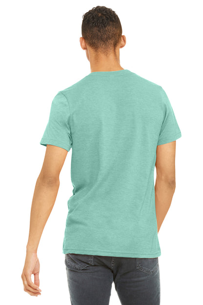 BELLA+CANVAS  Unisex Heather CVC Short Sleeve Tee. BC3001CVC