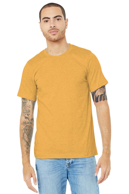 Bella + Canvas- BELLA+CANVAS ® Unisex Heather CVC Short Sleeve Tee. BC3001CVC 1/2-Medtech- 30