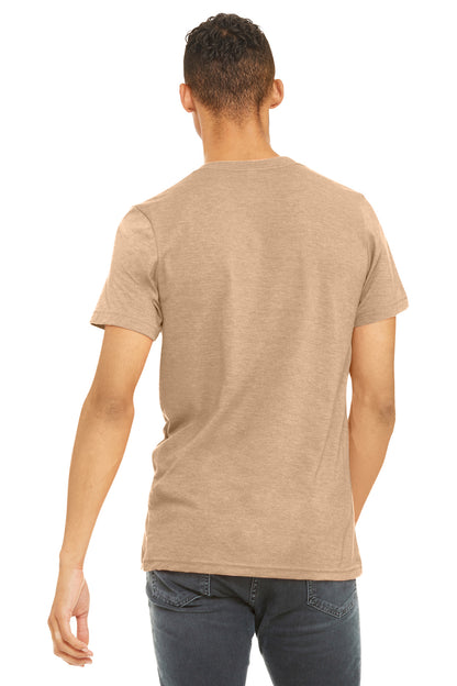 BELLA+CANVAS  Unisex Heather CVC Short Sleeve Tee. BC3001CVC