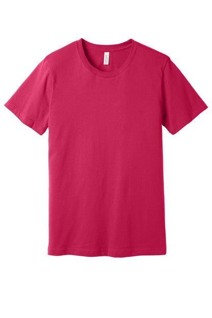 BELLA+CANVAS  Unisex Jersey Short Sleeve Tee. BC3001