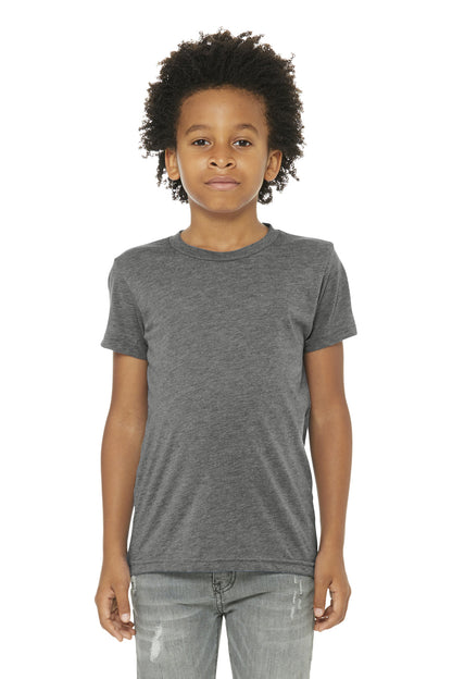 Bella + Canvas- BELLA+CANVAS ® Youth Triblend Short Sleeve Tee. BC3413Y-Medtech- 4