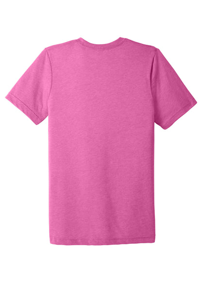 BELLA+CANVAS  Unisex Triblend Short Sleeve Tee. BC3413