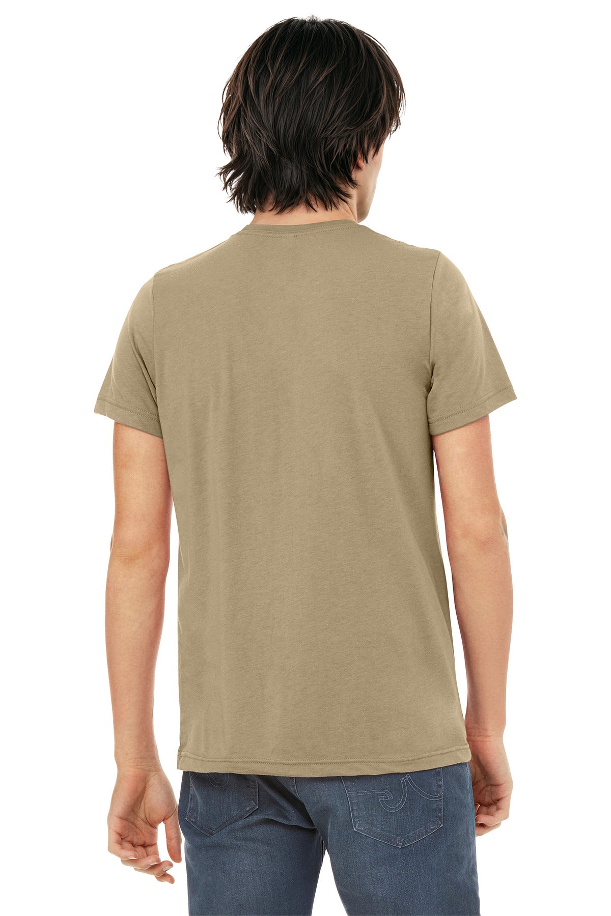 BELLA+CANVAS  Unisex Triblend Short Sleeve Tee. BC3413