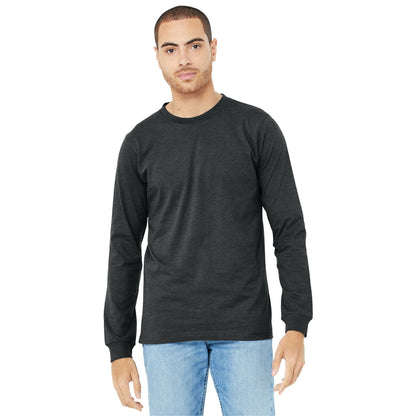 Bella + Canvas-BELLA+CANVAS® Unisex Heather CVC Long Sleeve Tee BC3501CVC-MedTech-3