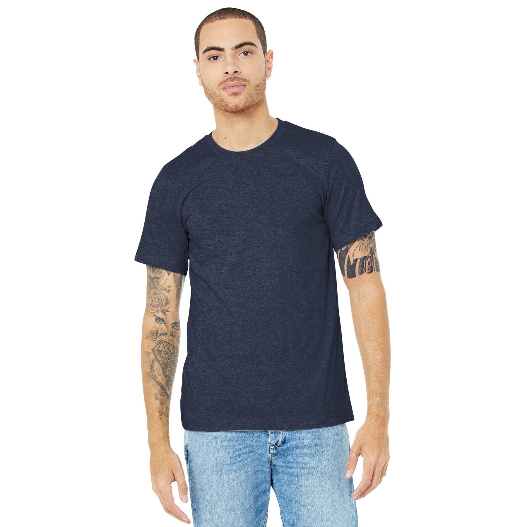 Bella + Canvas-BELLA+CANVAS ® Unisex Heather CVC Short Sleeve Tee. BC3001CVC 1/2-MedTech-27