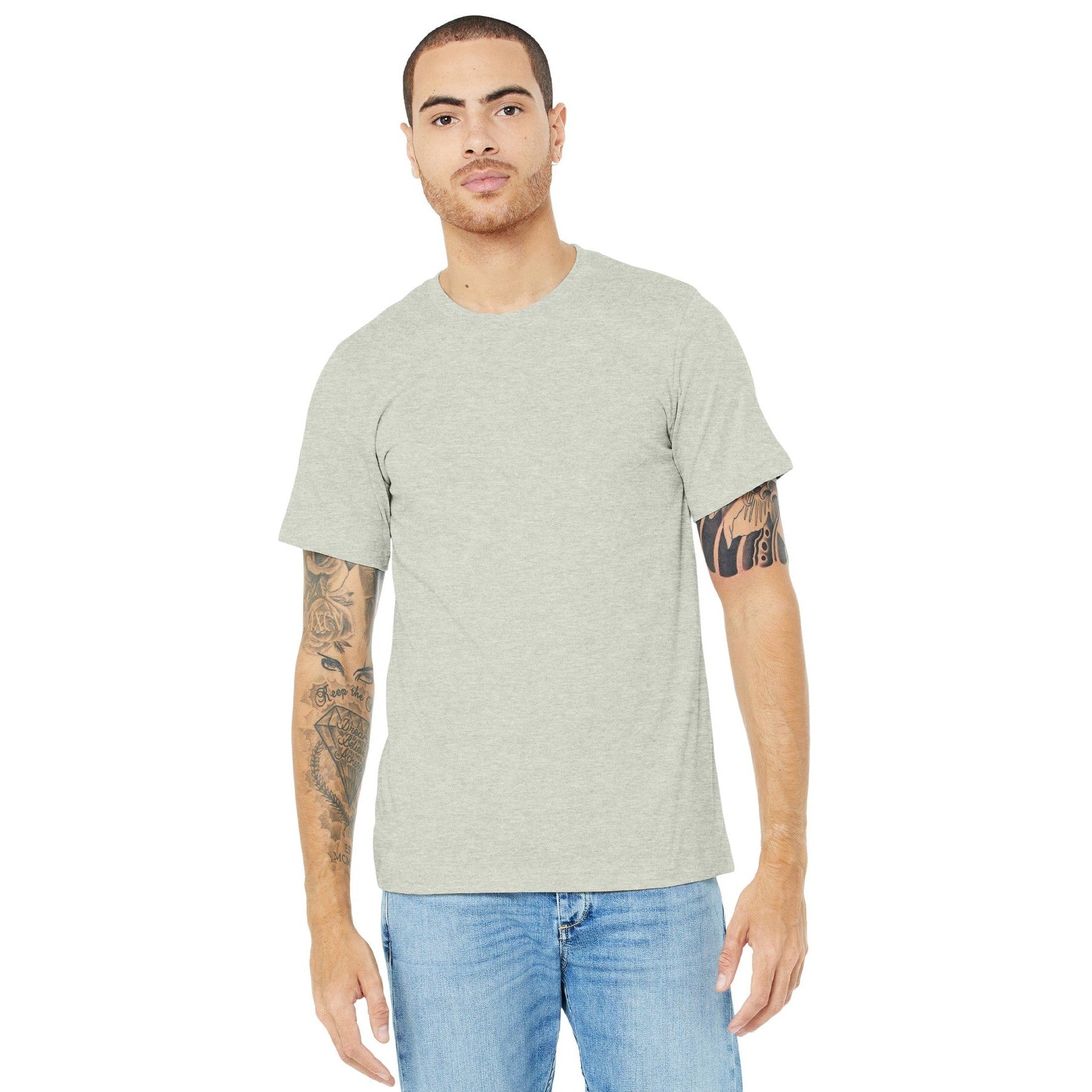 Bella + Canvas-BELLA+CANVAS ® Unisex Heather CVC Short Sleeve Tee. BC3001CVC 1/2-MedTech-11