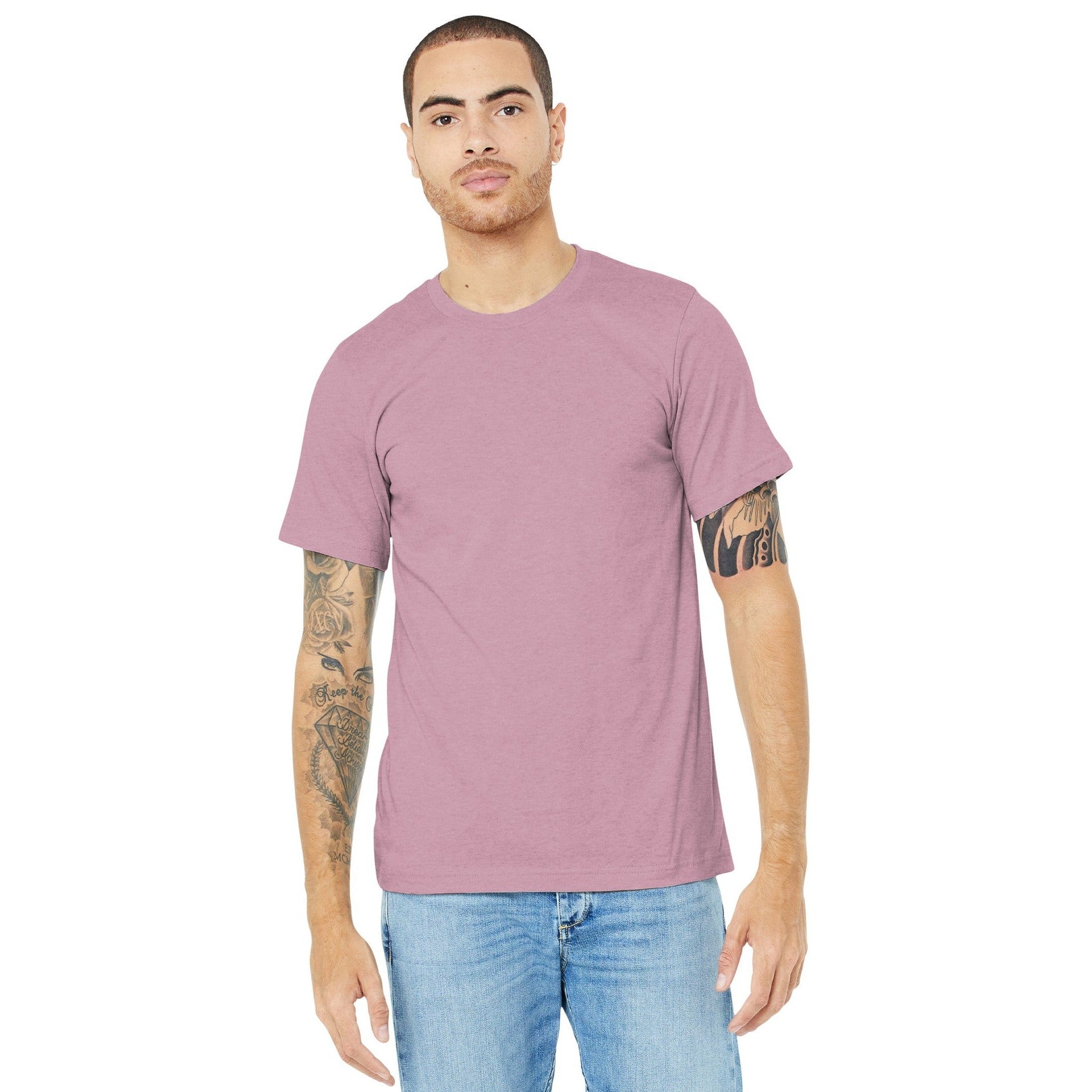 Bella + Canvas-BELLA+CANVAS ® Unisex Heather CVC Short Sleeve Tee. BC3001CVC 2/2-MedTech-9