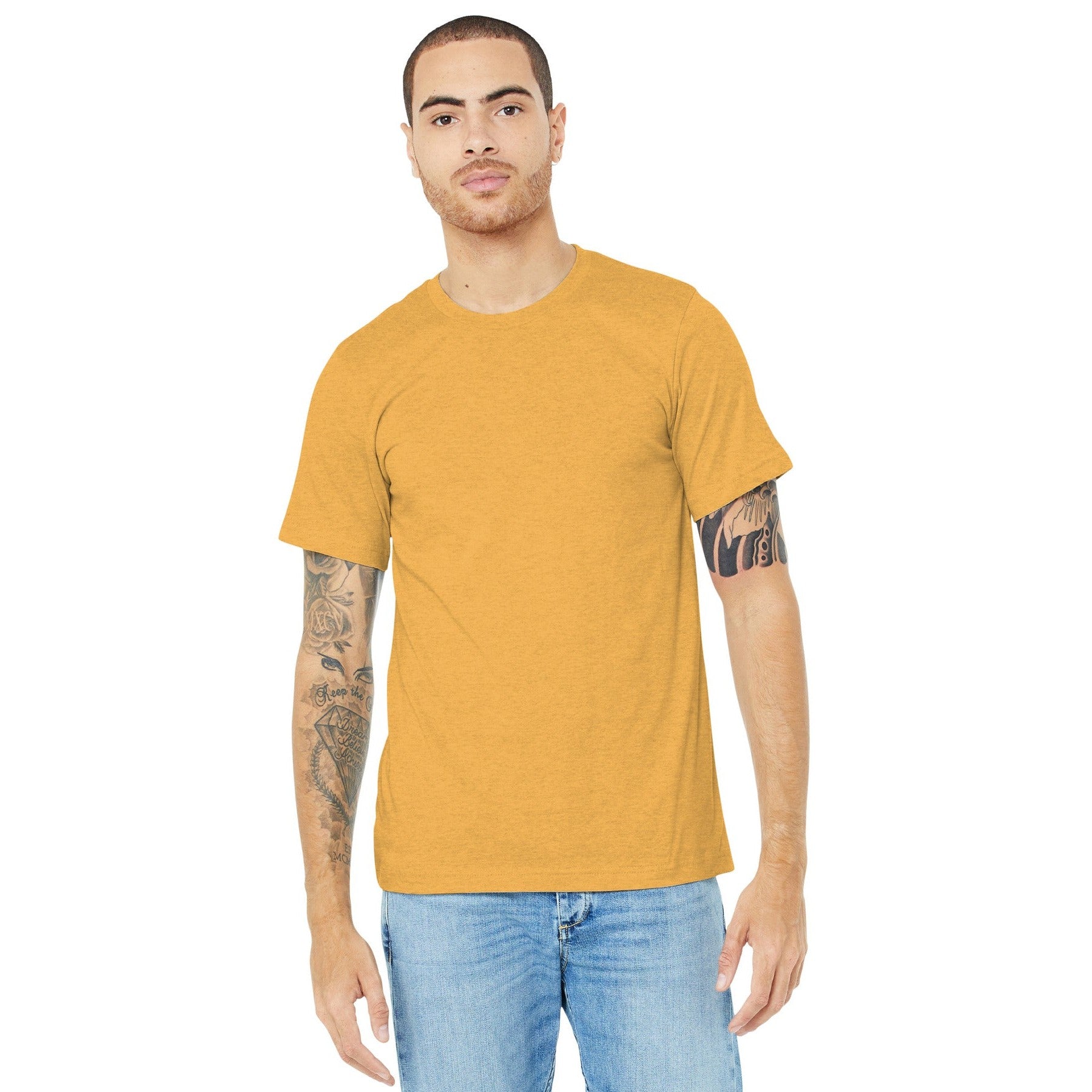 Bella + Canvas-BELLA+CANVAS ® Unisex Heather CVC Short Sleeve Tee. BC3001CVC 1/2-MedTech-30